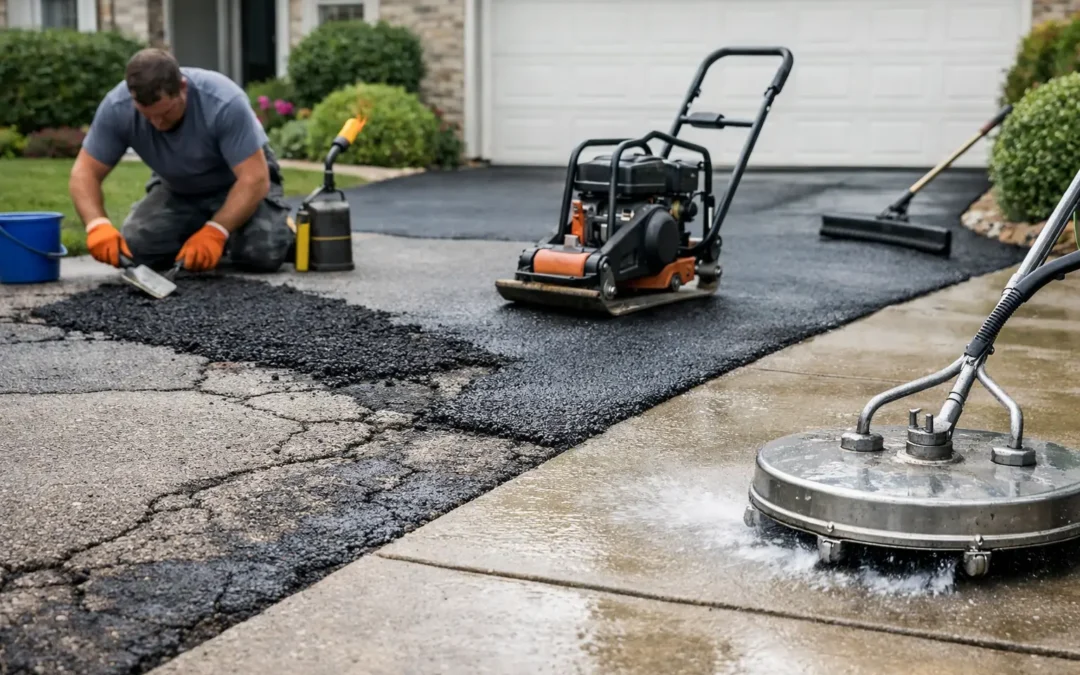Driveway Restoration Methods That Save Replacement