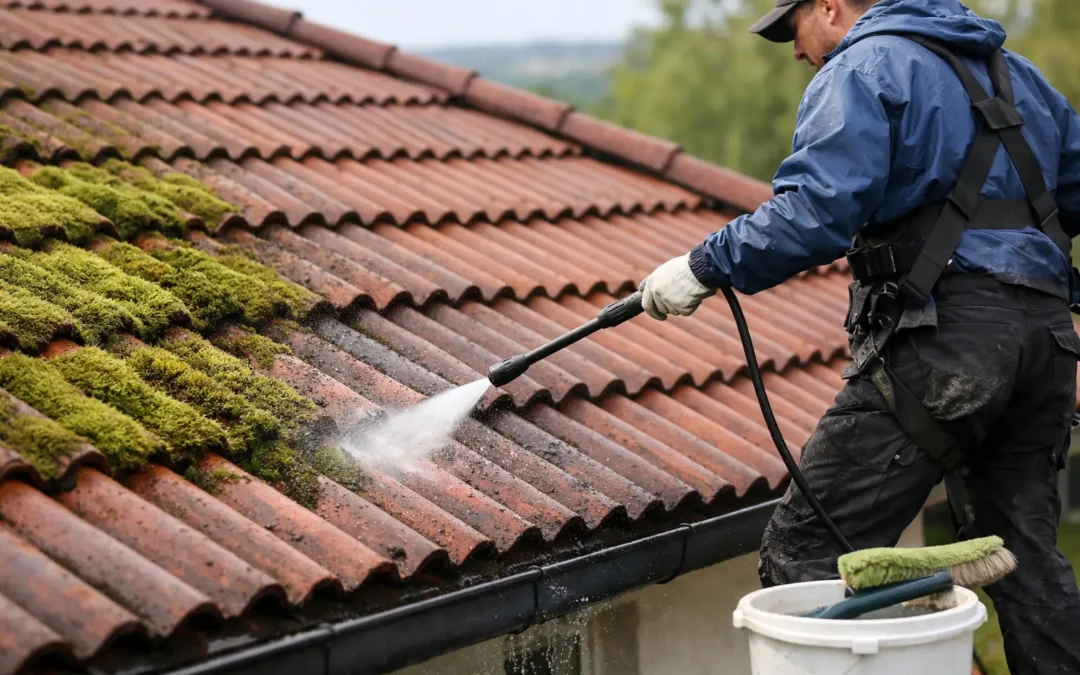 How to Remove Roof Moss Without Damaging Tiles
