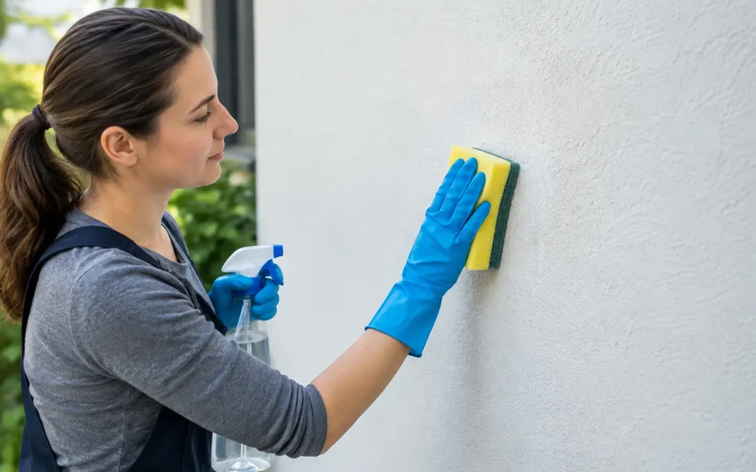 How to Clean Rendered Walls Without Causing Damage